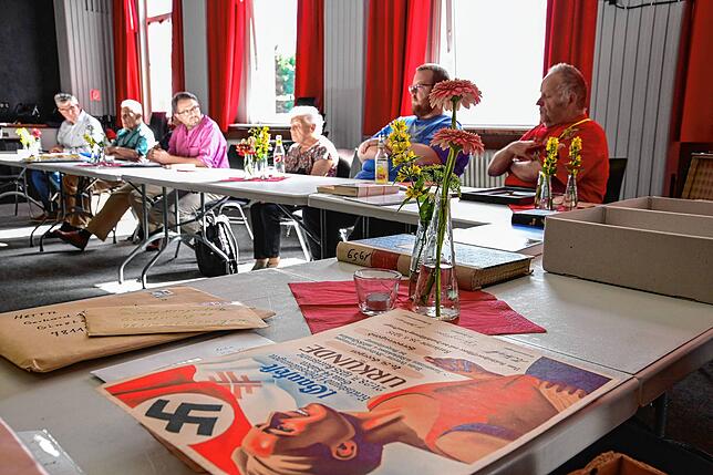 Ein Kreis Interessierter befasste sich seit 2022 intensiv mit der Aufarbeiteung der Geschehnisse während der Zeit des Nazi-Regimes in ...