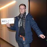 Innenarchitekt Christfried Schneider hat den Wohncontainer mitgestaltet.