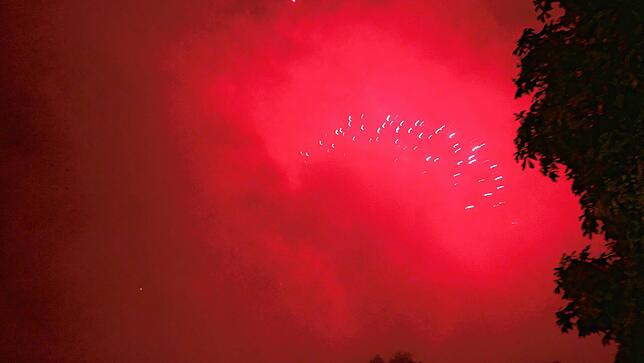Bild 25: Waldshut: Großes Abschlussfeuerwerk auf der Chilbi 2025