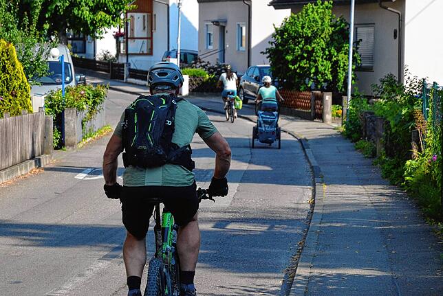 Das Fahrradstraßenkonzept begrüßt Dietmar Bitzenhofer grundsätzlich, für die Hahnstraße sieht er es indes kritisch.