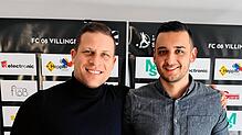 Steffen Breinlinger (links, hier neben Marcel Yahyaijan) wird mit sofortiger Wirkung Trainer beim Regionalliga-Schlusslicht FC 08 Villingen.