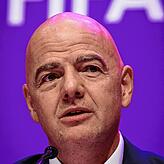 Fifa-Präsident Gianni Infantino sagt: „Das wird definitiv die beste WM aller Zeiten.“ Bild: dpa