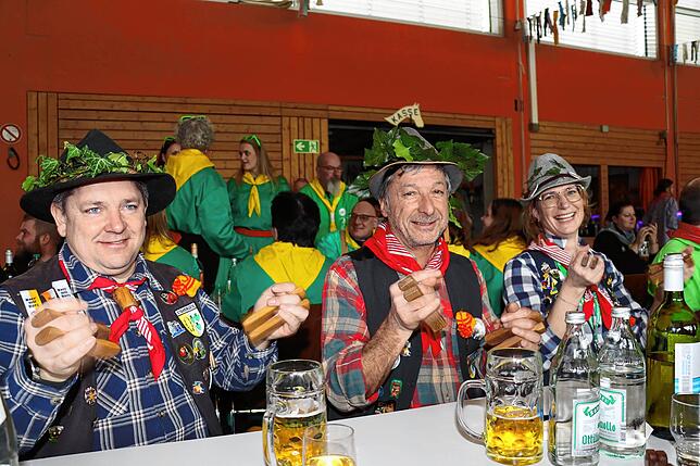Bild 22: Dreikönigsfrühschoppen der Froschenzunft in der Güttinger Buchenseehalle