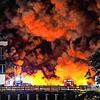 Ein wahres Flammeninferno gab es beim Großbrand im Juli 2022 in Gammertingen.