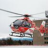 Patienten aus dem Allgäu und anderen Regionen werden mit dem Rettungshubschrauber eingeflogen. Bild: GLKN