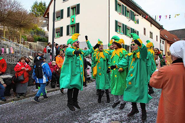Bild 3: Bilder vom Umzug beim 35. Schlüchttalnarrentreffen &ndash; Teil 2