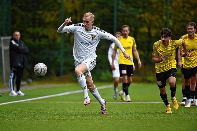 Rückkehr: Zuletzt beim 4:1-Sieg gegen den FV Herbolzheim kam Benedikt Illmann (links) in der zweiten Spielhälfte zum Einsatz.