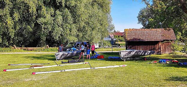 Bild 4: Schlangestehen, starten, kentern: So trainiert der Segel-Nachwuchs unter den Corona-Beschränkungen