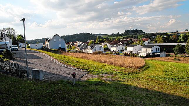 Oberhalb der Grundschule ensteht in Döggingen das neue Baugebiet Hofwiesen III.
