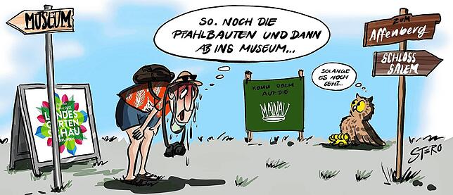 Bild 6: Das Jahr 2021 in zwölf Karikaturen