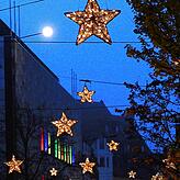 Sterne in der Innenstadt &ndash; auch sie verbrauchen Strom. Es ist noch unklar, ob Konstanz dieses Jahr weihnachtlich beleuchtet wird.