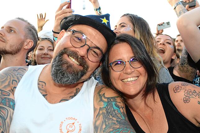Bild 16: Bilder von Thees Uhlmann beim Southside 2022