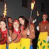 Die Rombach Wiible Birkendorf hatten viel Spaß beim Nachtumzug in Bettmaringen. Bild: Yvonne Würth
