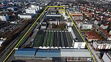 Für die Wandlung des ehemaligen Siemensareals in den Bücklepark steht ein Areal von rund 70.000 Quadratmetern zur Verfügung.