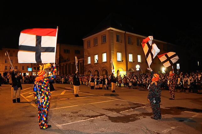 Bild 13: Der letzte Akt &ndash; Verbrennung der Fasnacht auf dem Stephansplatz 2024 (2)
