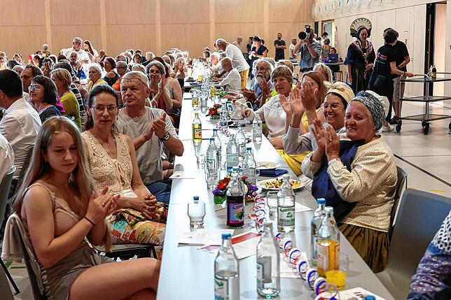 Bild 32: Festakt 50 Jahre Städtepartnerschaft in der Markolfhalle