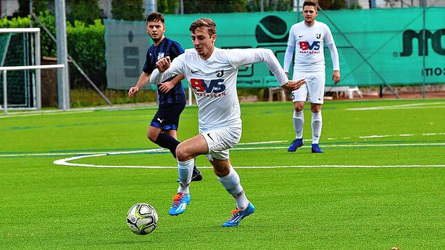 Abräumer: Binnen 14 Minuten traf Shaban Limani drei Mal für den FC Erzingen beim 7:1-Kantersieg gegen Bosporus FC Friedlingen.