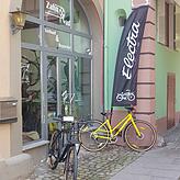 In diesem Fahrradladen in Staufen arbeitete Christian L. bis zu seiner Verhaftung.