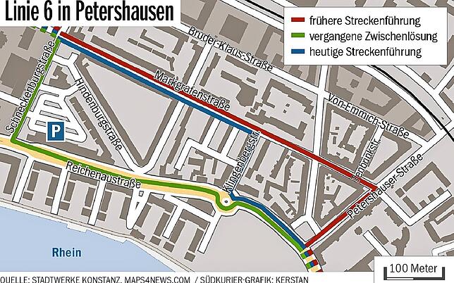 Bild 2: Verärgerte Anwohner und Abschleppaktionen: Im Stadtteil Petershausen kann die Suche nach einem freien Parkplatz zur Geduldsprobe werden