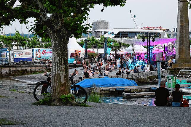 Bild 12: Party bis in die Nacht: Die besten Bilder von der Bodenseewoche in Konstanz