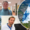 Die Blumbergerin Rose Sauter (links unten) hofft, dass ihre Ärztin nicht in Rente geht. Dirk Hildebrandt (oben) kam neu als Landarzt in ...