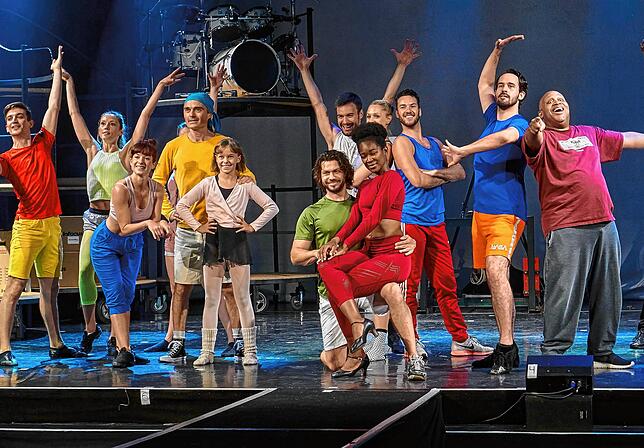 Bild 9: Bilder von den Proben im Gloria Theater zum neuen Musical Tommy Tailors Traumfabrik