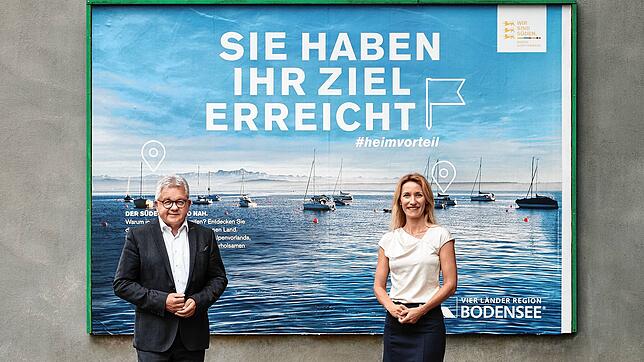 Premium-Ziel Bodensee: Eine 750000-Euro-Kampagne mit großflächigen Plakaten wirbt landesweit für Urlaub in Baden-Württemberg. ...
