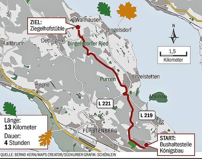 Bild 2: Wunderschöne Wanderung am Bodanrück: Genießen Sie Ausblicke auf den Bodensee und Konstanz