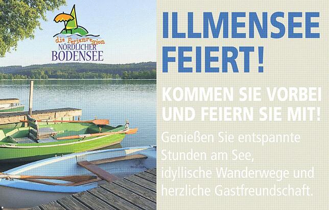Bild 11: 750 Jahre Illmensee  : Gewerbeschau, Seekino und Kirchenausstellung
