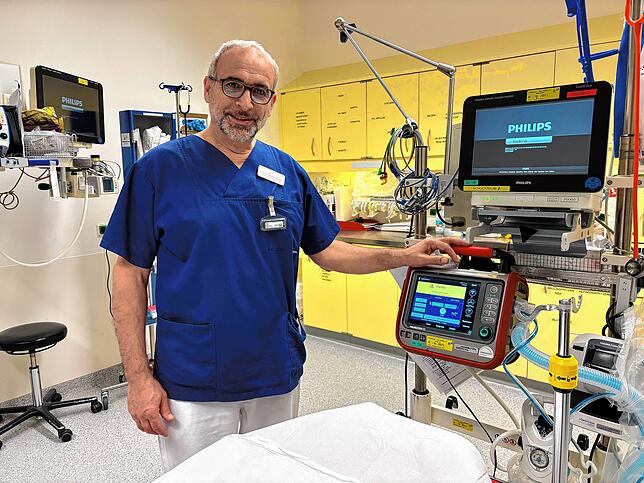 Bernhard Kumle leitet die Notaufnahme am Schwarzwald-Baar-Klinikum. Im Klinikum wird auch an Weihnachten und Neujahr weiter gearbeitet. ...