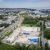 Ein Blick auf die Baustelle des einstigen Großprojekts Maxx-e-motion aus dem Sommer 2019. Der Käufer des Areals will die Baustelle ...