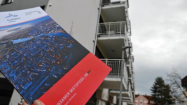 Ein gemeinsamer Mietspiegel, wie hier der von Konstanz, Allensbach und Reichenau war das Ziel der Gemeinderäte in Singen und ...