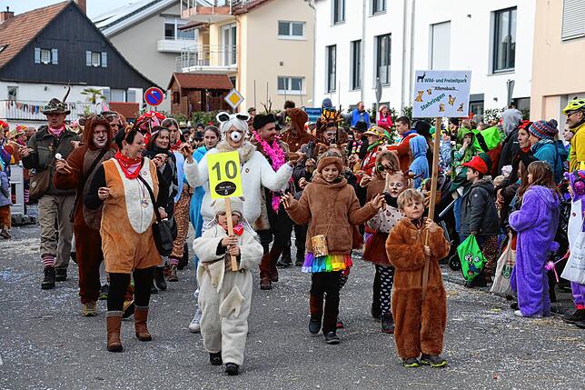 Bild 2: So bunt war der große Umzug beim Seenarrentreffen in Allensbach 2024 &ndash; Teil 2