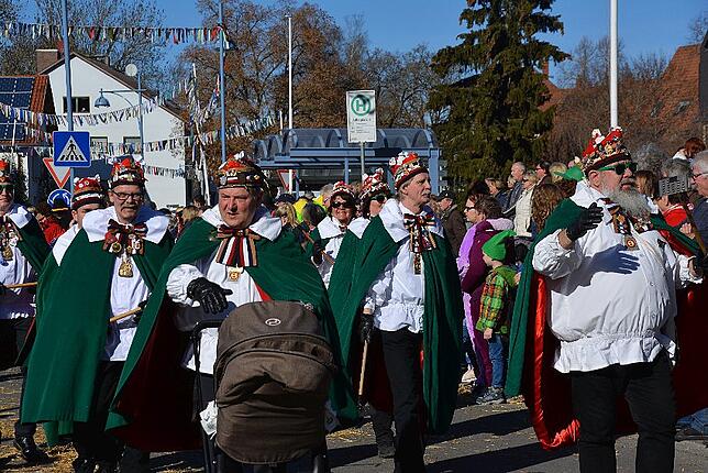 Bild 40: Bilder vom Narrentreffen der Urviecher-Zunft Bad Dürrheim: Großer Festumzug (1)