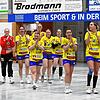 Die Mannschaft des SV Allensbach (hier nach dem Spiel gegen den TV Nellingen).