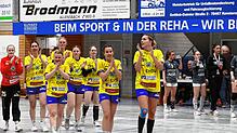 Die Mannschaft des SV Allensbach (hier nach dem Spiel gegen den TV Nellingen).