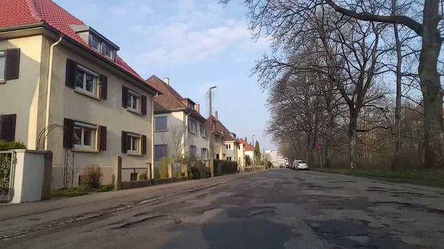 Testfahrt durch die Sebastian-Kneipp-Straße