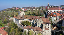 Die Burg Meersburg gehört zu den ältesten Gebäuden in Baden-Württemberg.