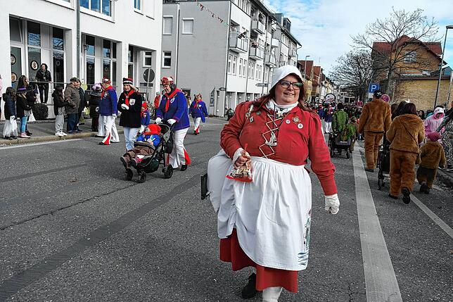 Bild 16: Bilder vom Narrensprung der Narrenzunft Seegockel in Friedrichshafen (1/3)