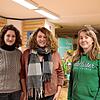 Sabrina Molkenthin, die Leiterin des Stockacher Umweltzentrums (Mitte), mit zwei Helferinnen aus ihrem Team: Tochter Ida Molkenthin ...