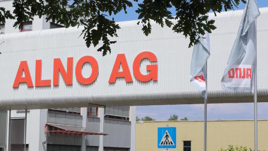 Der Hauptsitz des insolventen Küchenherstellers Alno in Pfullendorf. Bild: dpa