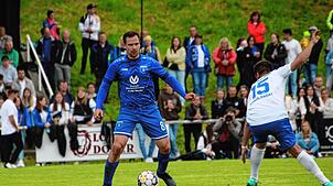 Andreas Komforth brachte Möhringen im Hinspiel in Führung und will nun mit dem FVM den letzten Schritt in Richtung Landesliga machen.