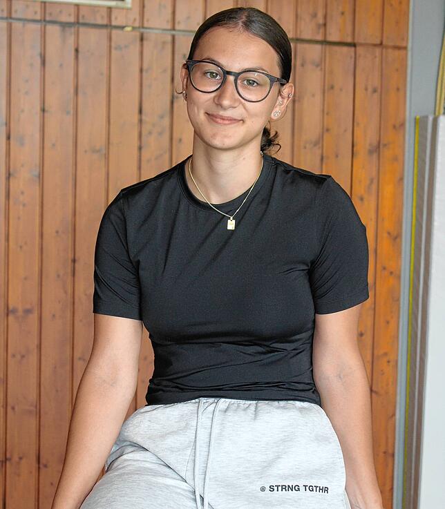 Anna Krafft leitet das Kinderturnen.