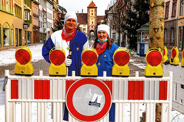 Bild 12: Fasnetmentig: So sieht es im Villinger Städtle aus