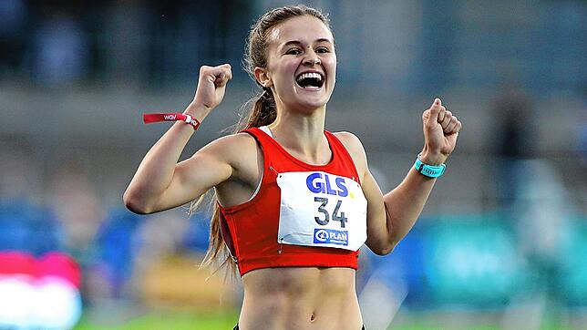 Deutsche Meisterin: Die Bad Säckingerin Emma Rohrbach lief bei den Deutschen Meisterschaften in Wattenscheid über 3000 Meter in 9:55,28 ...