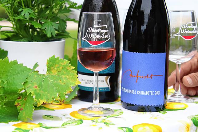 Das Weingut Aufricht verkauft die größten Mengen nicht in den USA, sondern vor Ort am Bodensee.