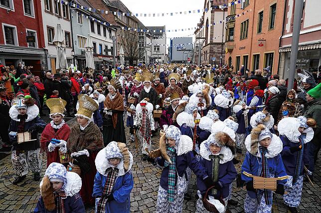 Bild 41: Bilder vom Historischen Umzug am Fasnetmontag in Villingen &ndash; Teil 2