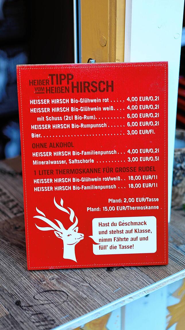 Bild 2: Wo gibt's den günstigsten Glühwein?