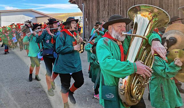 Bild 12: Alle Bilder vom Fastnachtsumzug 2025 in Blumberg-Nordhalden