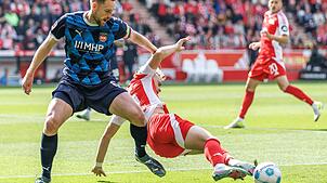 Heidenheims Patrick Mainka rechnet mit einer Entscheidung in der Relegation.